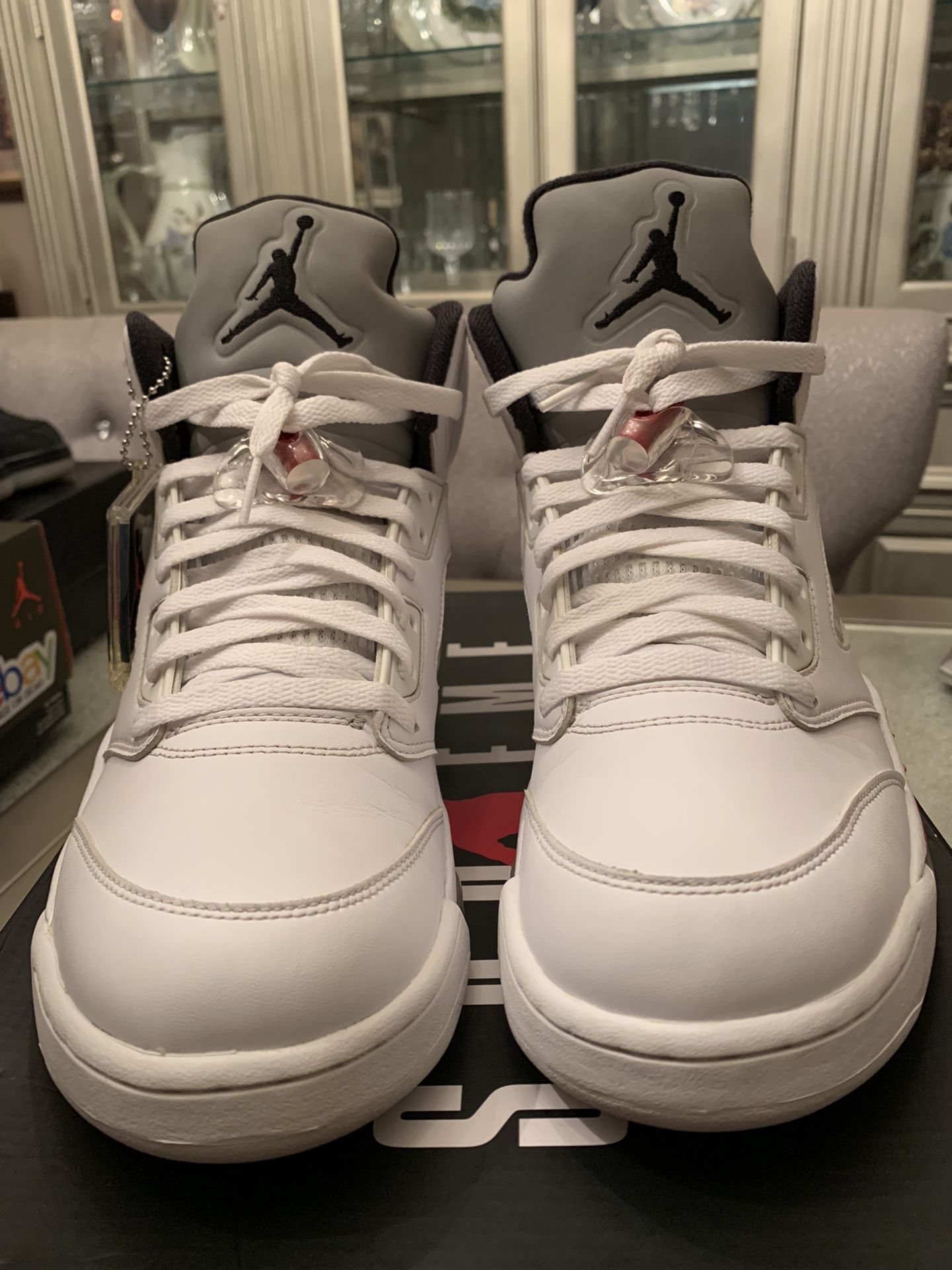 2015 Air Jordan 5 Supreme (white)