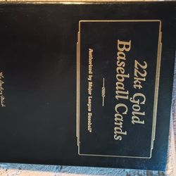 1996-03 Danbury Mint 22kt Gold BB Cards