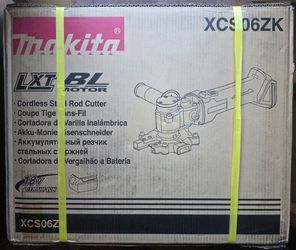 Makita XCS06ZK 18V LXT Cordless Steel Rod Cutter