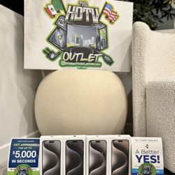 Apple iPhone 15 pro Max 256gb unlocked floor model display 