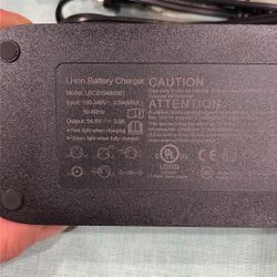 54.6V. 3A Charger 