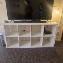 White Ikea Shelves