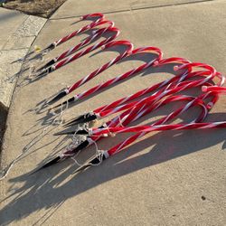 Christmas Light Candy Canes