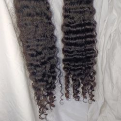 Burmese Curly 26" Inch Tape In Hair Extensions 