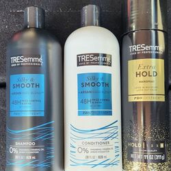 Tresemme Shampoo & Conditioner Pair and Hairspray