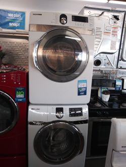 Washer and dryer