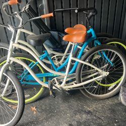 3 Beach Cruisers All In Great Condition 