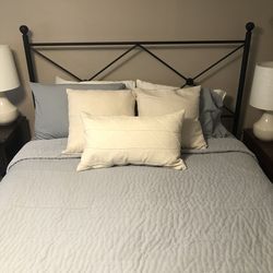 Black Metal Bed Frame