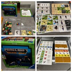Minecraft Builders And Biomes Board Game
