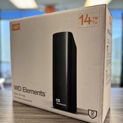 WD Western Digital 14TB USB 3.0 Desktop External Hard Drive