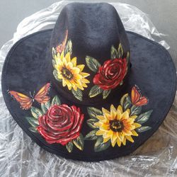 Mexican hat sombrero artesenal.