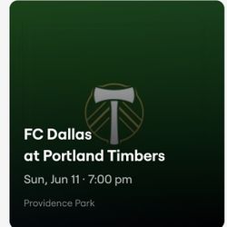 Timbers Vs Dallas June 11
