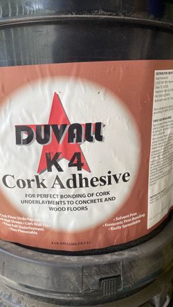 Cork adhesive