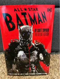All Star Batman Hardcover Deluxe Edition by Scott Snyder comic