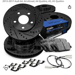 2012-2014 Audi A4 and A5 brake rotors kit      230