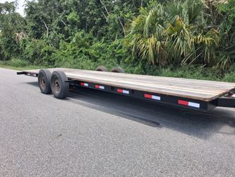 Homemade trailer 6ft x 24ft