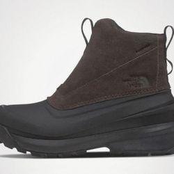 🔥New North Face Chilkat V Zip 13 US Men's Snow Boots Waterproof Leather Rubber