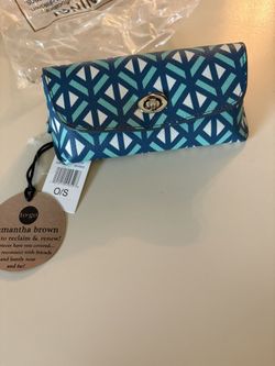 NEW SAMANTHA BROWN glasses Holder And Matching Wallet