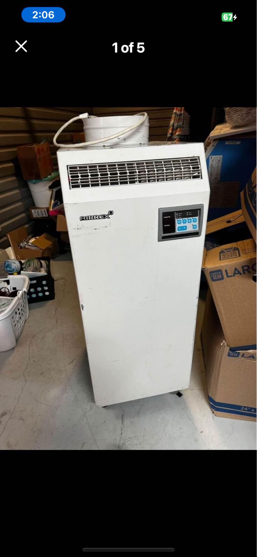 18,000 Btu, Portable Air Conditioner