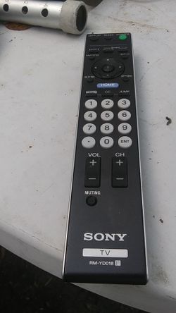 Sony tv remote