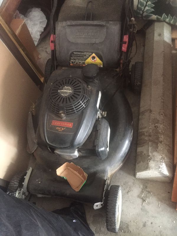 Craftsman lawn mower with Honda motor for Sale in Temecula, CA - OfferUp