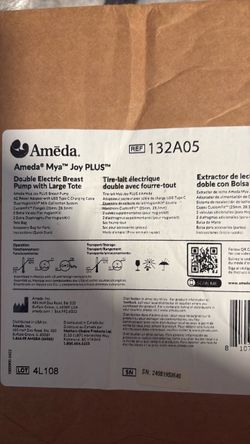 Ameda Mya Joy PLUS Double Electric Breast Pump
