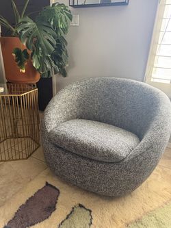 West Elm Cozy Swivel Chair