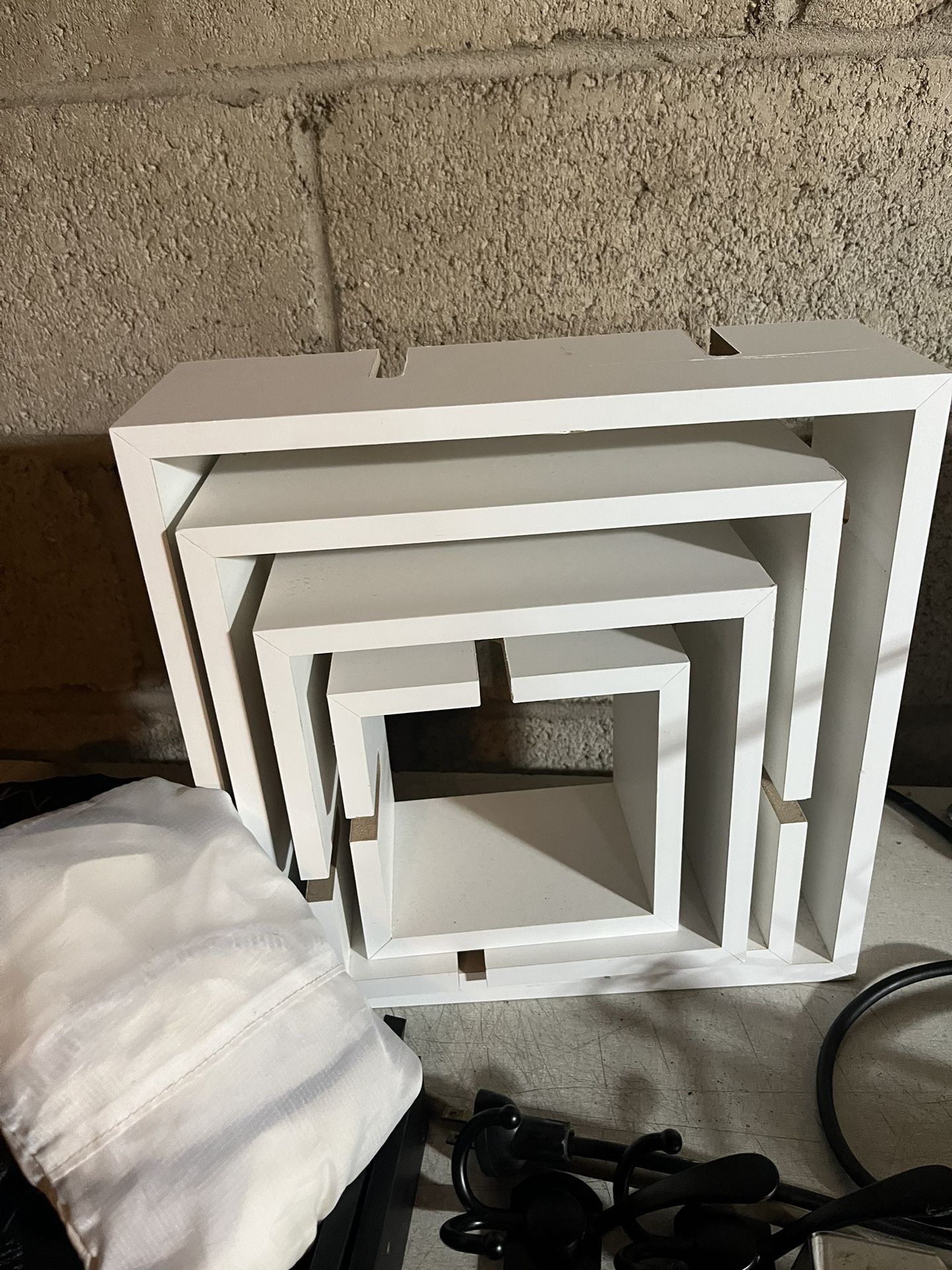 Squares Decorative Wall Shelf