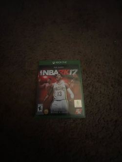 NBA 2k Xbox one disk
