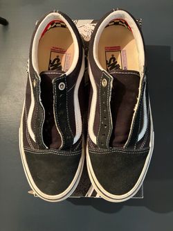 Vans Old Skool Skate Shoes Black White