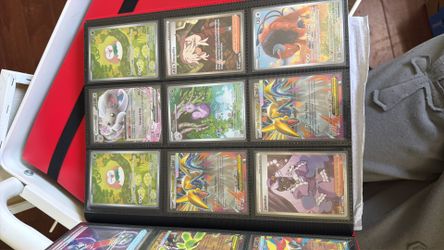 Pokemon full arts and exs Korean and American