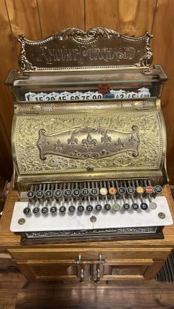 Antique National Cash Register