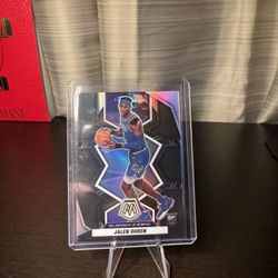 Jalen Duren Rookie Draft Pick Dark Holo