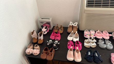 Baby Girl Shoes Lot – Sizes 1–3 – $30 OBO