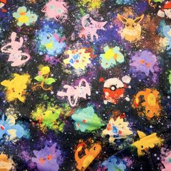 Custom Authentic Minky Pokémon BlackBerry Glaze Vienna 60 by 72 free shipping asking $170