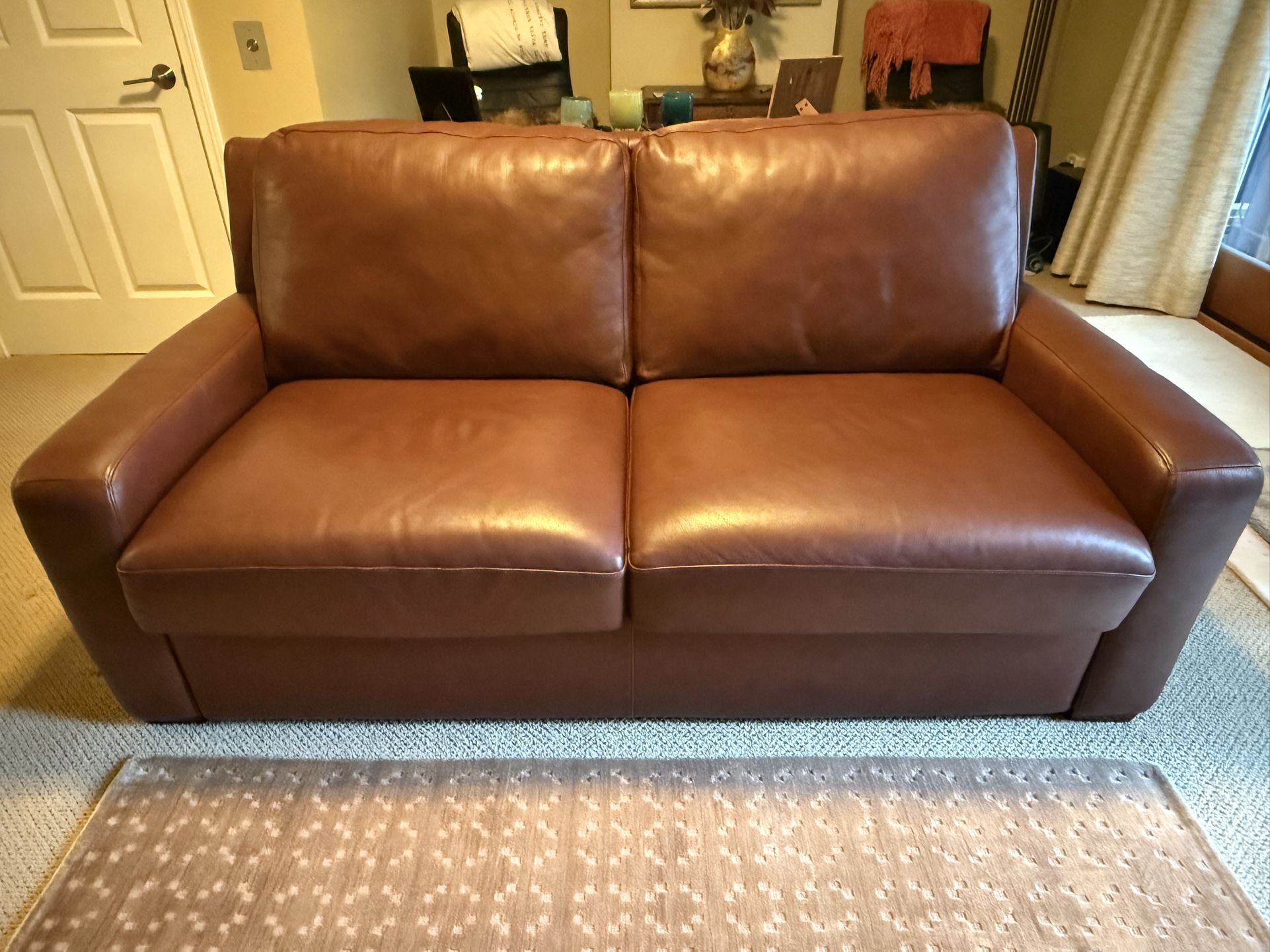 American Leather Sofa & Queen Sleeper