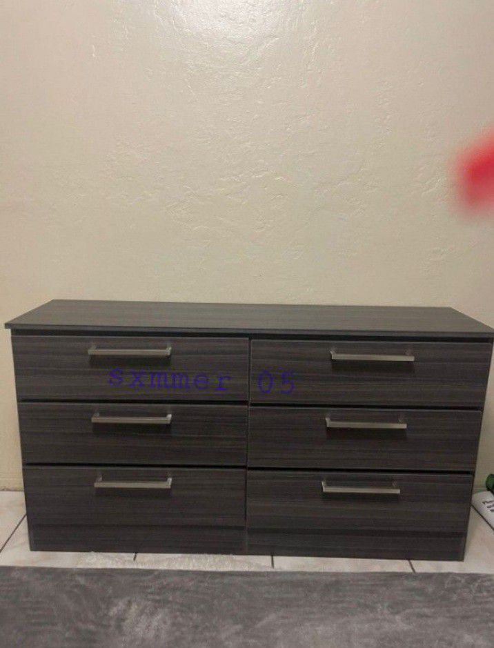 1 Piece Dresser Without Mirror New Available In 5 Different Colors White Dark Brown Gray And  Black  Same Day Delivery 170$