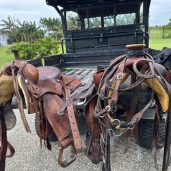 Horse saddles