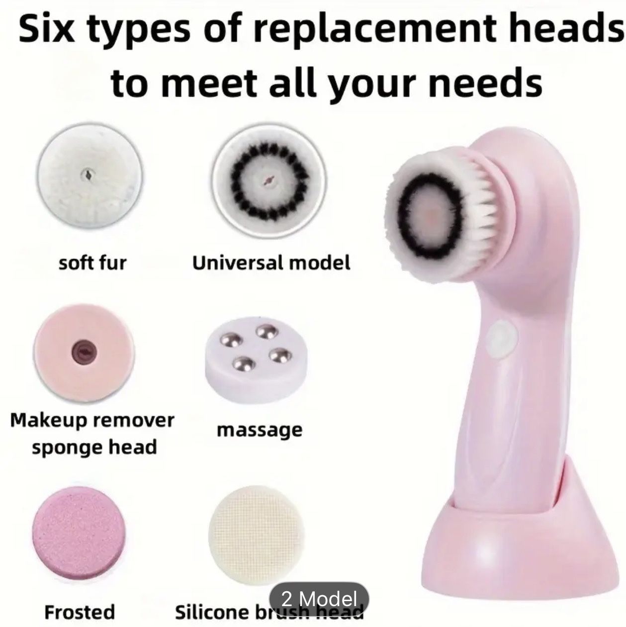 Facial Cleansing Brush With USB 