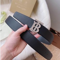 TB Logo Leather Belt(Brand New)
