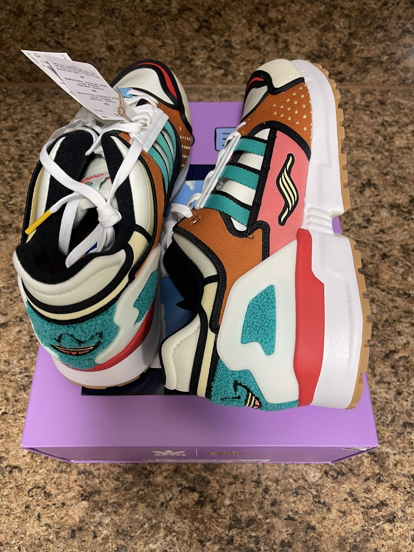 Adidas ZX 10000 Krusty Burger - ampdigital.org