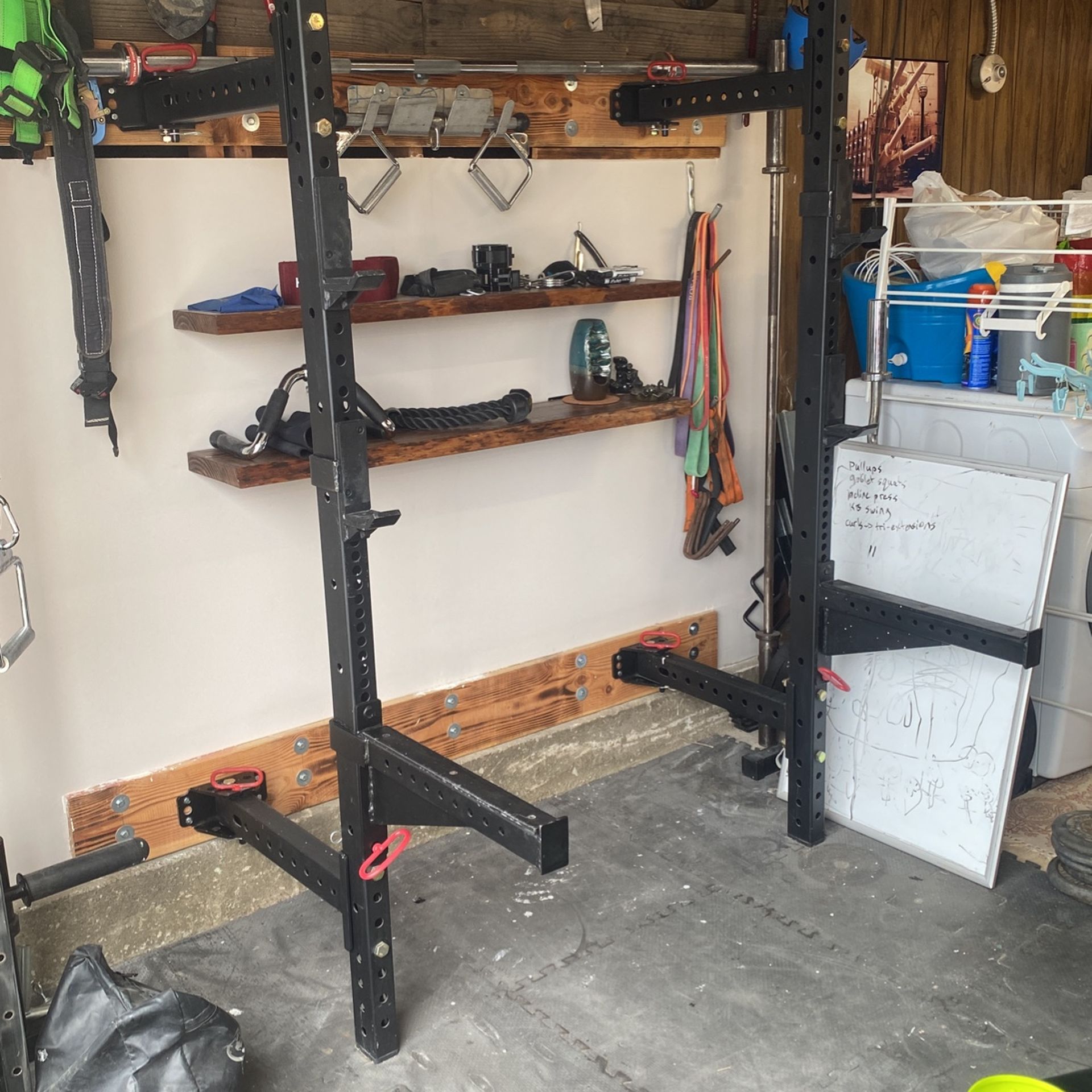 titan folding squat rack