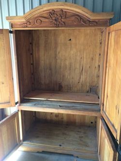 Wood Armoire