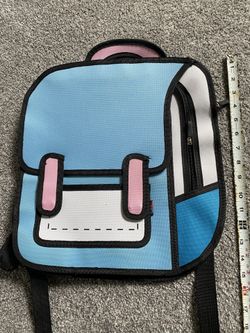 BACK TO SCHOOL - Backpack: 2 Dimensional cartoon (new)