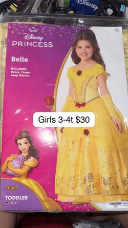 Disney Princess Belle Toddler Costume 3T-4T