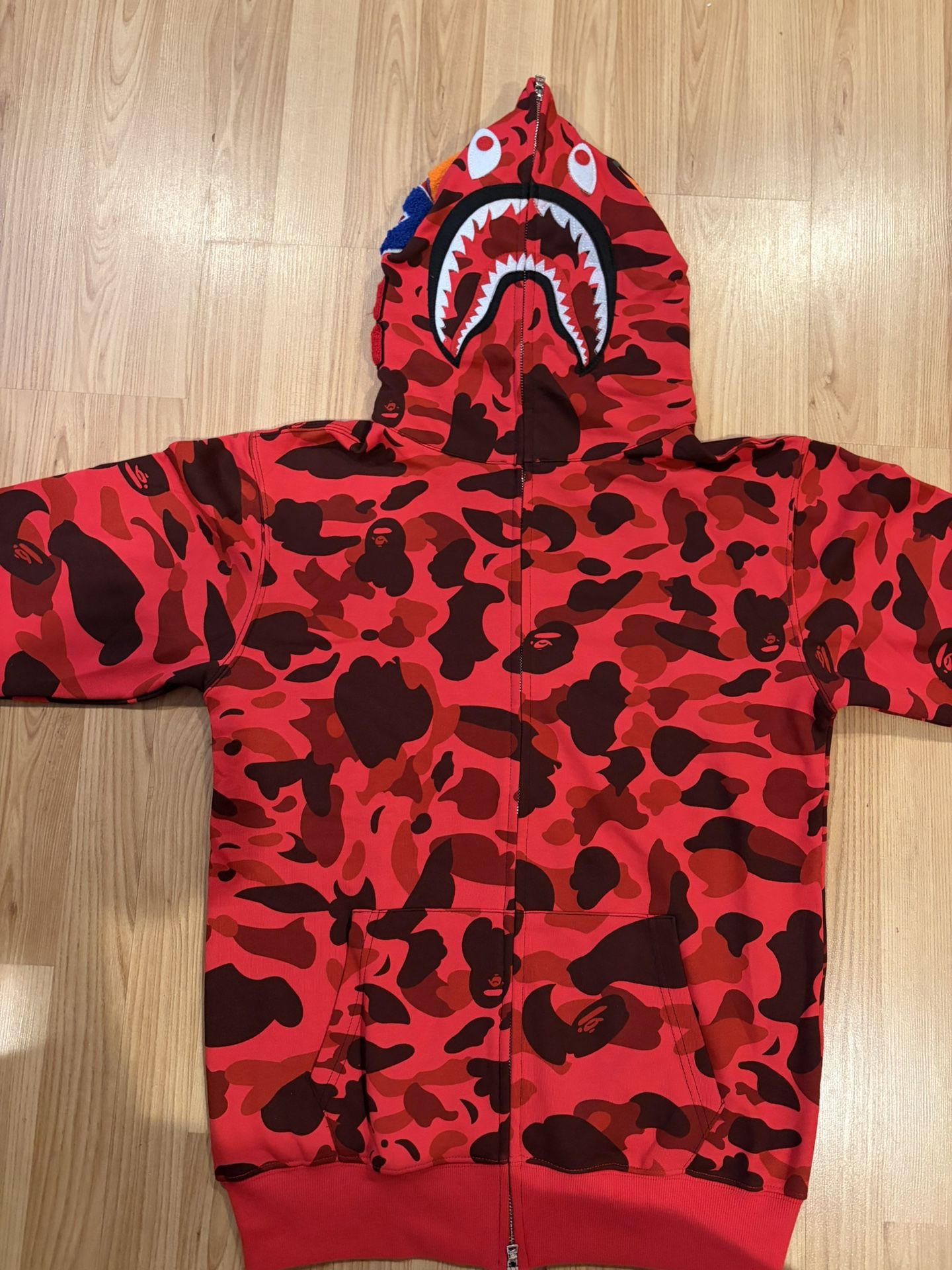 Brand New Bape Zip Up Sizes Large And XL