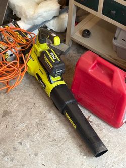 Blower and weed whacker