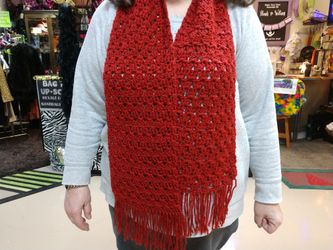 Crocheted Hand Made Scarf