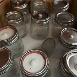 Glass Mason Jars for Mushroom Growing
