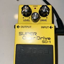 Boss pedal (DS-1 Distortion)
